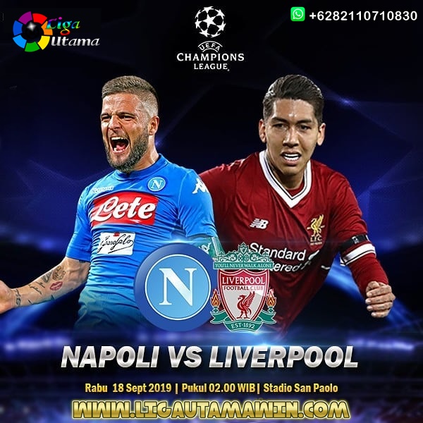 Prediksi Napoli vs Liverpool 18 September 2019