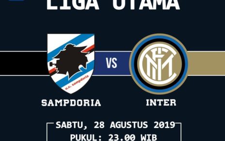 Prediksi Sampdoria vs Inter Milan 28 September 2019