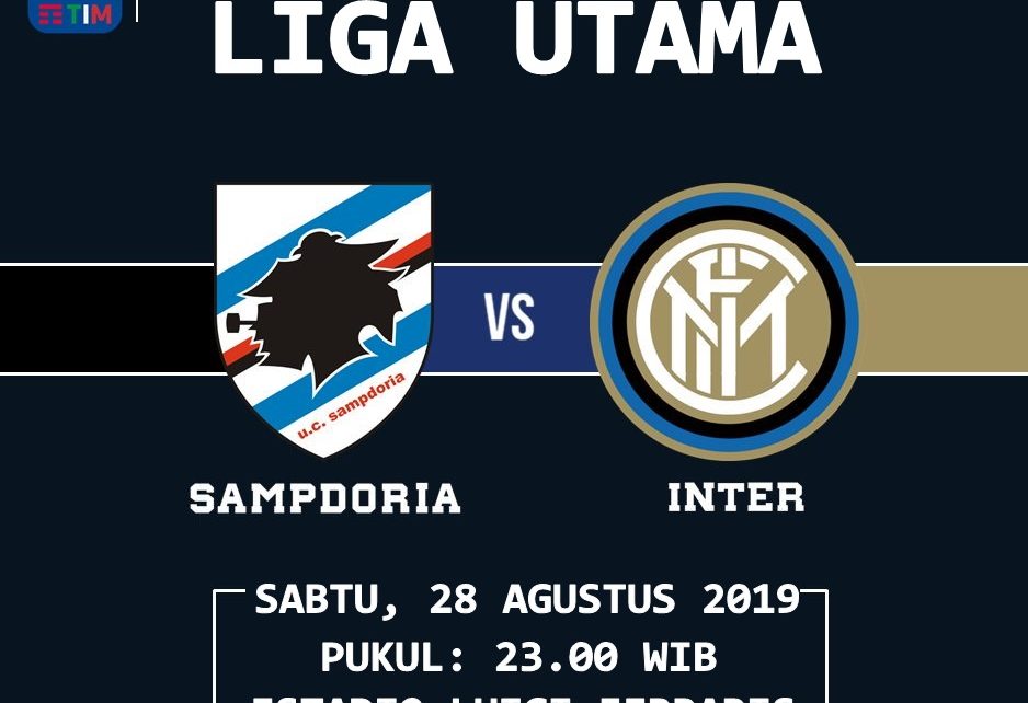Prediksi Sampdoria vs Inter Milan 28 September 2019