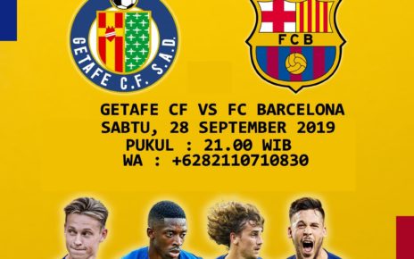 Prediksi Getafe vs Barcelona 28 September 2019