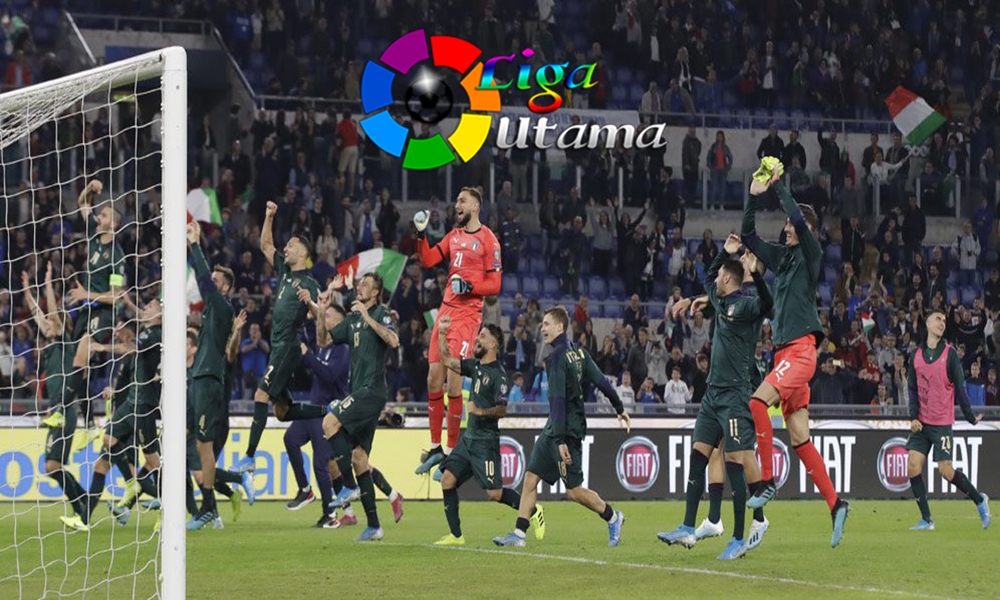 Italia Sudah Pasti Lolos ke Piala Eropa 2020 Dengan Skor,Italia 2-0 Yunani