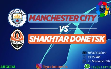 Live Streaming Manchester City vs Shakhtar Donetsk di Vidio