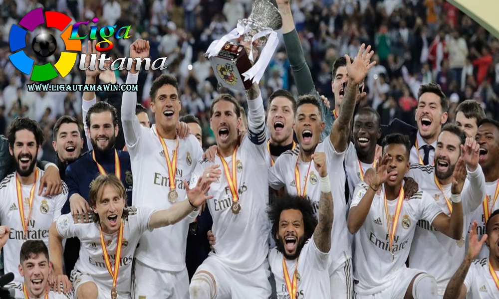 Real Madrid Juara Piala Super Spanyol LigaUtama Lounge