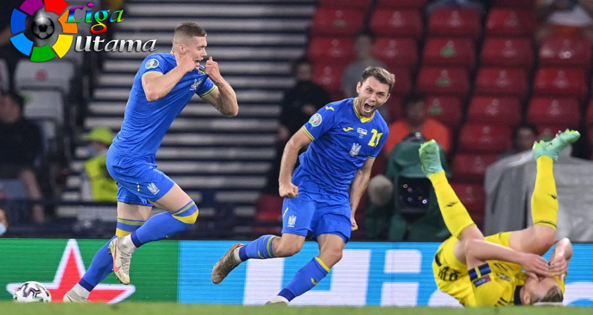 Kalahkan Swedia Lewat Gol Menit 121, Ukraina Jumpa Inggris di Perempat Final