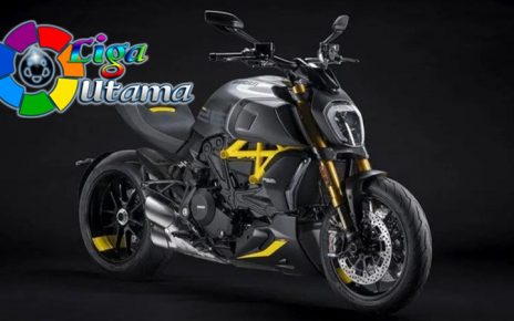 Sangarnya Ducati Diavel 1260 S Black and Steel Edition