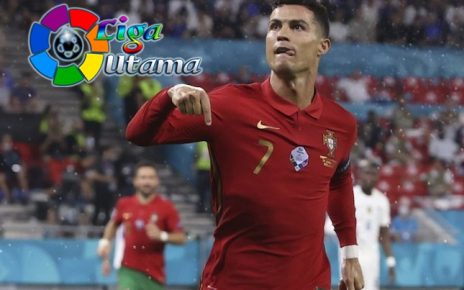 Cristiano Ronaldo di Euro 2020 Raih Penghargaan Golden Boot