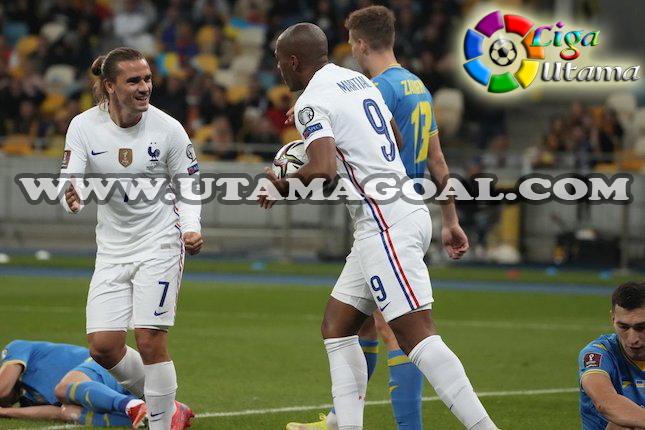 Hasil Kualifikasi Piala Dunia 2022 Ukraina vs Prancis: Skor 1-1