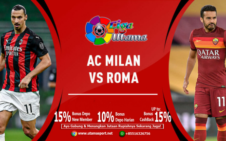 Hasil Pertandingan AC Milan vs AS Roma