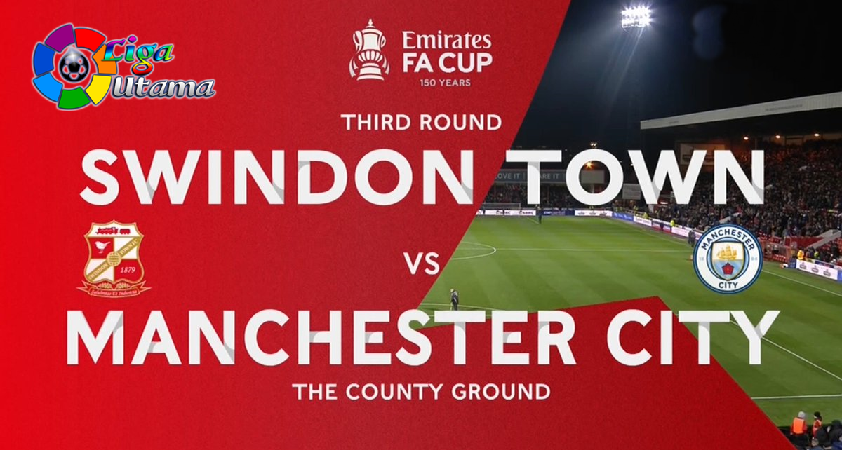 Hasil Pertandingan Swindon Town vs Manchester City