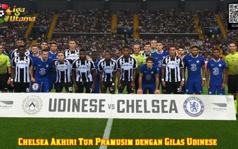 Chelsea Akhiri Tur Pramusim dengan Gilas Udinese