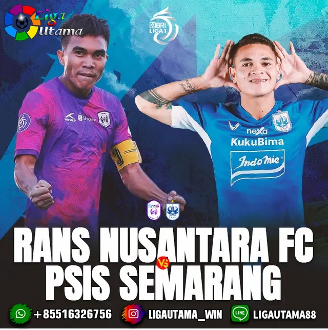 Duel Sengit BRI Liga 1 RANS VS PSIS Semarang